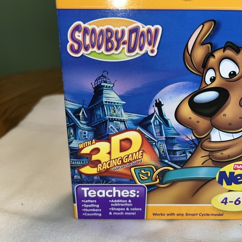 New Fisher Price SMART CYCLE 3D Software Scooby Doo Learning Arcade 4-6 Yrs - Picture 2 of 9