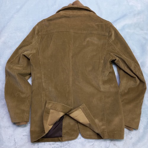 Abrigo Thomas Burberry 100% Algodón Chaqueta de Pana Marrón Sobretodo TB Logotipo Talla XL - Imagen 9 de 21