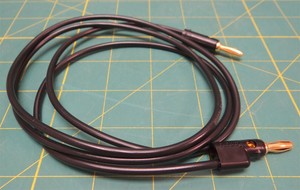 New 48” Pomona B-48-5 Stacking Banana Plug Patch Cord Green 30vac 60dc