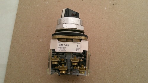 NEU ANDERE ALLEN BRADLEY 800T-H2 2 POSITIONEN WÄHLSCHALTER, GEPFLEGT - Bild 1 von 2