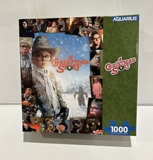 A CHRISTMAS STORY MOVIE THEME 1000 PIECE JIGSAW PUZZLE 20" X 28" Gently Used