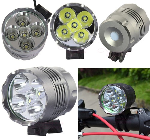 7000LM High Power 5 X CREE XM-L Front Bicycle Bike Light Lamp Headlamp Headlight - Picture 2 of 12