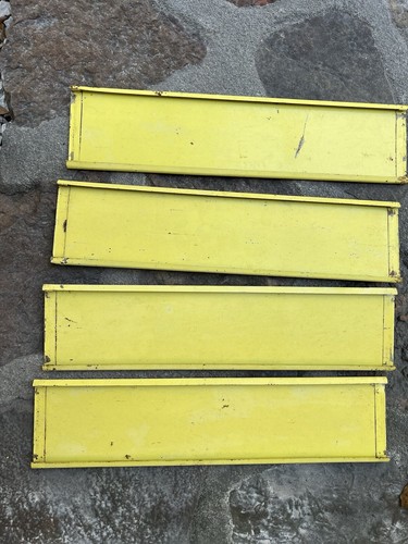 Vintage Self Service Drug store METAL ADVERTISING Thrifty Store DISPLAY SIGN LOT - Picture 9 of 12
