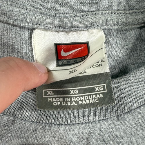 VTG Nike Team Ohio State Buckeyes T Shirt Mens XL Gray Y2K Tee University Spello - Picture 3 of 8
