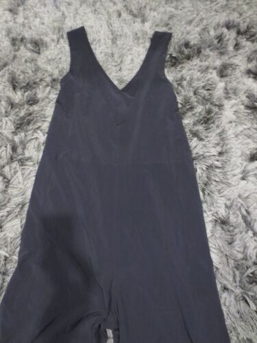 Lucy Activewear Tuta Donna XS Nera Gamba Larga Capri Senza Maniche Logo Yoga Palestra - Foto 16 di 17