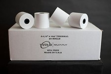 2 1/4" X 165' Cash Register Receipt Rolls for Sharp Xe-a23s Xe A43s2 Xe A207