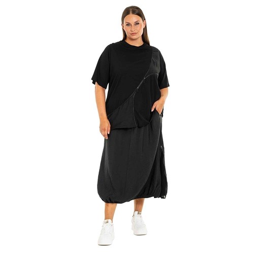 GOZZIP Rock Catty schwarz Gr 54 56 (XL) Balloneffekt Wadenlang - Bild 1 von 5