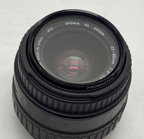 Sigma 35-80mm 4-5.6 For Minolta AF/Sony Alpha A type filter size 52mm WORKS WELL - Picture 5 of 10