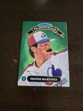 1991 DONRUSS DIAMOND KINGS # DK-24 DENNIS MARTINEZ   BASEBALL CARD