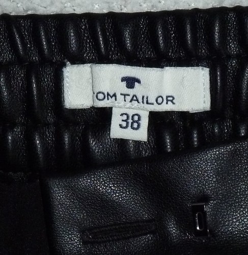 Damen-Hose Kunstleder Tom Tailor Größe 38 - Bild 11 von 14