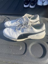 NEW Mens Puma PROADAPT Delta Golf Shoes Puma White / Navy Blazer