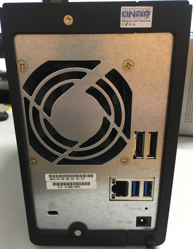 QNAP TS-219P II 2Bay Network Attached Storage NAS Enclosure with PSU & CADDIES - Picture 5 of 8