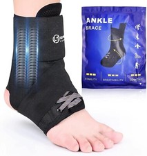 Vercarnon Lace Up Ankle Brace Stabilizer Support for Men Women