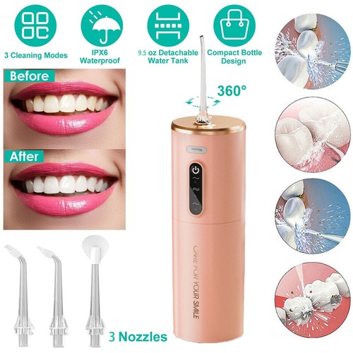 Getto Acqua Elettrico Pick Dental Flosser Irrigatore Orale Lavare Denti - Foto 2 di 30