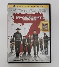 The MAGNIFICENT SEVEN / SILVERADO- 2 Movie Video DVD Set Columbia Pictures VG+