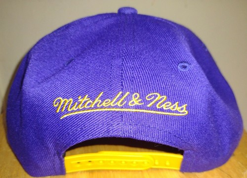 Mitchell & Ness Los Angeles Lakers HWC 1987 Finales Parche Snapback EE. UU. Lebron KOBE - Imagen 3 de 6