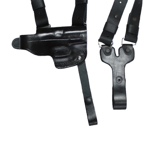 Echtleder horizontales Schulterholster - Bild 4 von 80