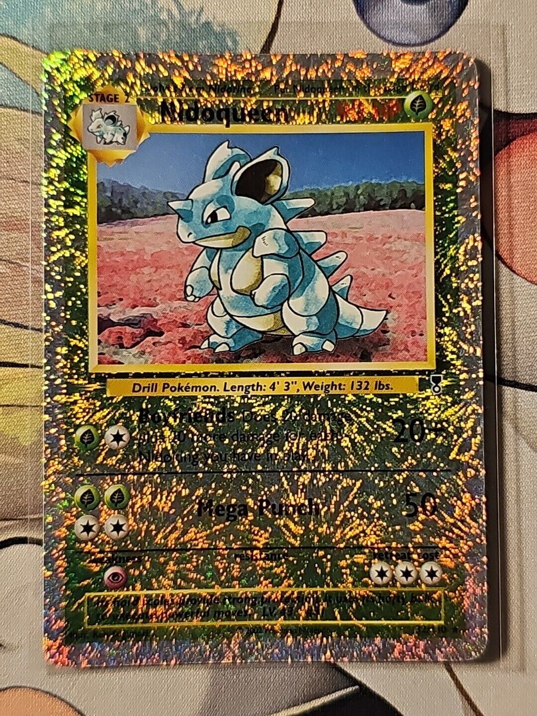 Pokemon Legendary Collection 👑Nidoqueen👑 Reverse Holo Rare #32/110 *HP/DMG*💢