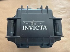 Invicta Black Impact Resistant Single Slot Diver Case Scuba Watch Box