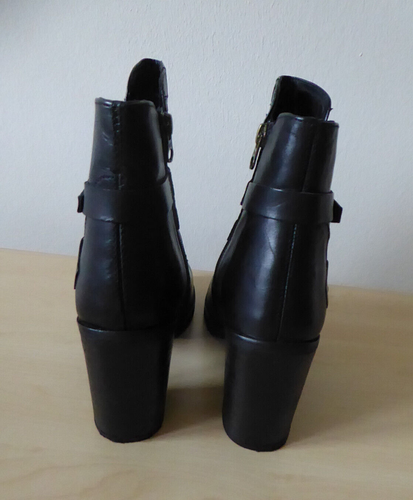 Neuwertig! AN OTHER A Stiefelette*kleines Plateau*Leder*schwarz* Gr. 40 (6,5) - Bild 5 von 8