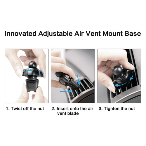 GPS Mount Air Vent GPS Mount GPS Holder Compatible with Garmin Nuvi Serie 3.... - Picture 8 of 9