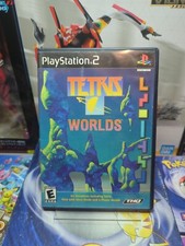 Tetris Worlds PS2 PlayStation 2 - Rare Blue Cover Art - No Manual
