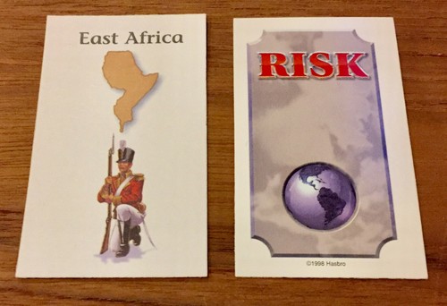 RISK 1999 / 1998 - Replacement Cards **You Pick** - Picture 22 of 55