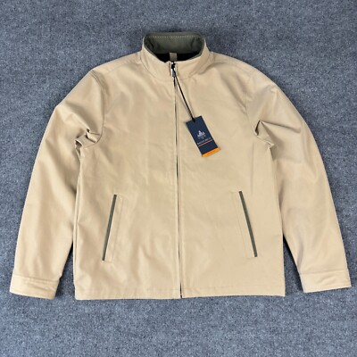 RAINFOREST Jacket Size Medium Khaki Full Zip NWT
