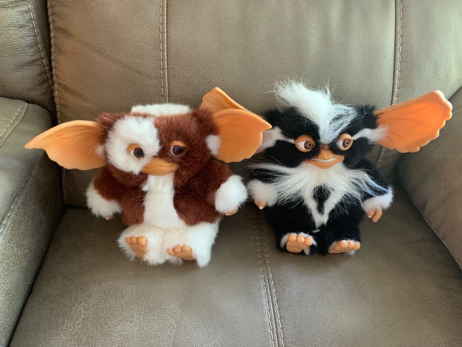 Vintage 2000 Gremlins 2 The New Batch Gizmo & Mohawk Plush Jun Planning ~ RARE