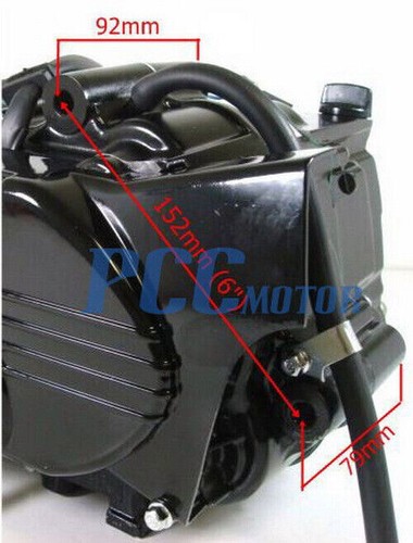 4 Down SEMI AUTO LIFAN 125CC Motor Engine XR50 CRF50 DIRT BIKE SSR BIKE EN35-SET - Picture 7 of 7