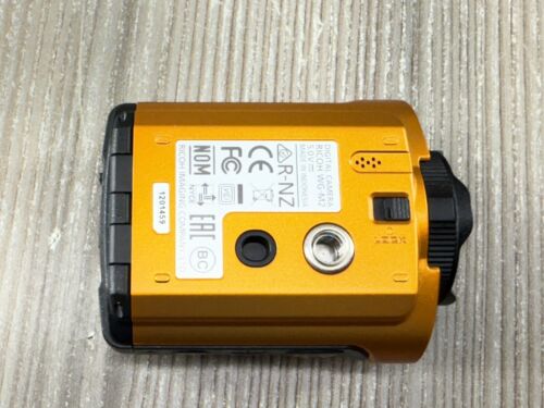Mint RICOH Waterproof Action Camera WG-M2 Wide Angle 4K Orange - Picture 3 of 7