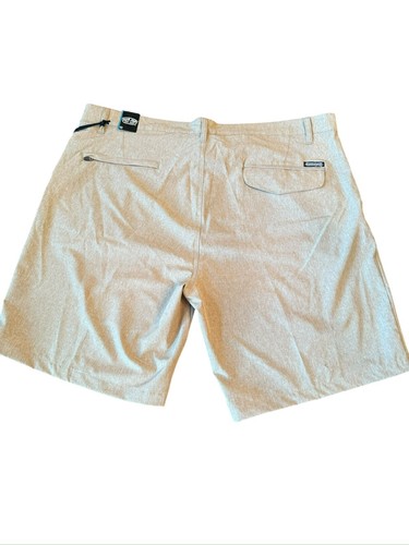 Neu mit Etikett Ron Jon graue Herrenshorts Shorts khaki 42 klassische Chino - Bild 2 von 6