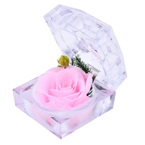 Valentinstag Geschenk Konservierte Infinity Rose Rosenbox Ewige Blume-Geburtstag - Bild 18 von 20