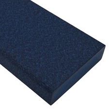 BuyPlastic Tangent Poly Lumber - Patriot Blue, 2x4 (1.5" x 3.5"), 36" L