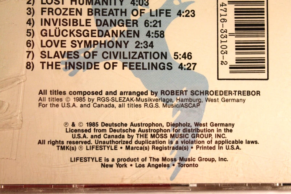 ROBERT SCHROEDER "BRAIN VOYAGER" (CD) Electronica/New Age VG Cond Ships Free - Image 4 of 4