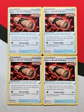 Single Strike Scroll of Scorn 133/163 Battle Styles x4 Pokémon Playset 4x