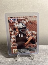 1991 Pro Set - 1st Round Draft Choice #753 Todd Marinovich (RC)