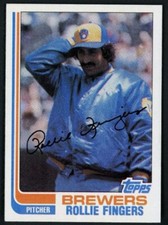 ROLLIE FINGERS  1982 Topps #585  HOF  Brewers NRMT-MINT