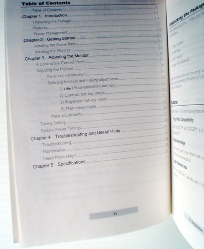 Manuales de usuario de 1998 para monitores Acerview y KDS ** Livrets 1998 para monitores - Imagen 3 de 5