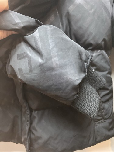 Kuhle Womens Down Feather Puffer Coat Size Medium black  - Picture 6 of 14