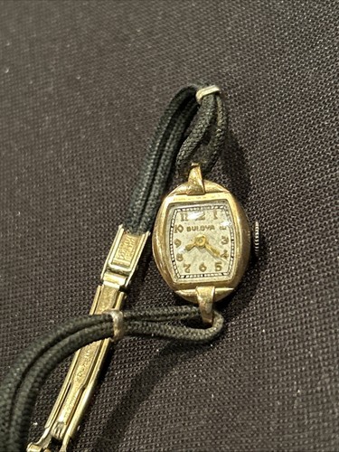 Bulova Antique Women's Self Winding Gold Watch.It Works