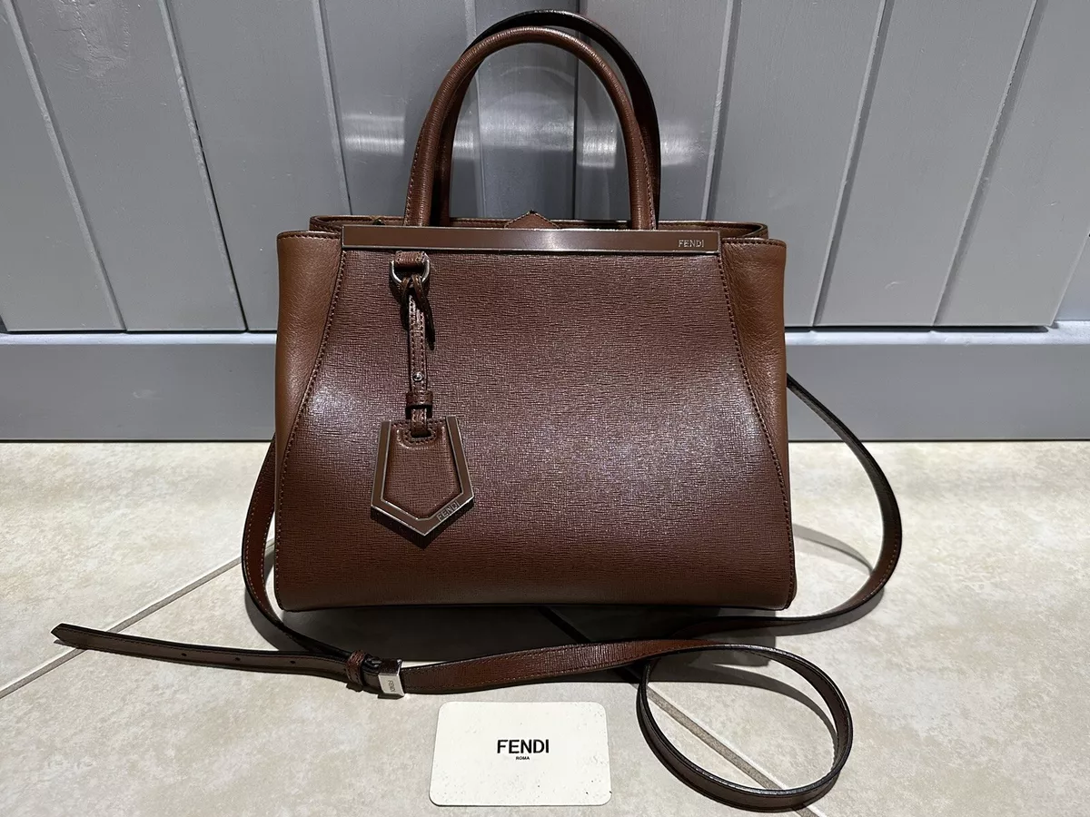 FENDI Petite 2Jours Vit.Elite Vit.Flamingo Brown eBay