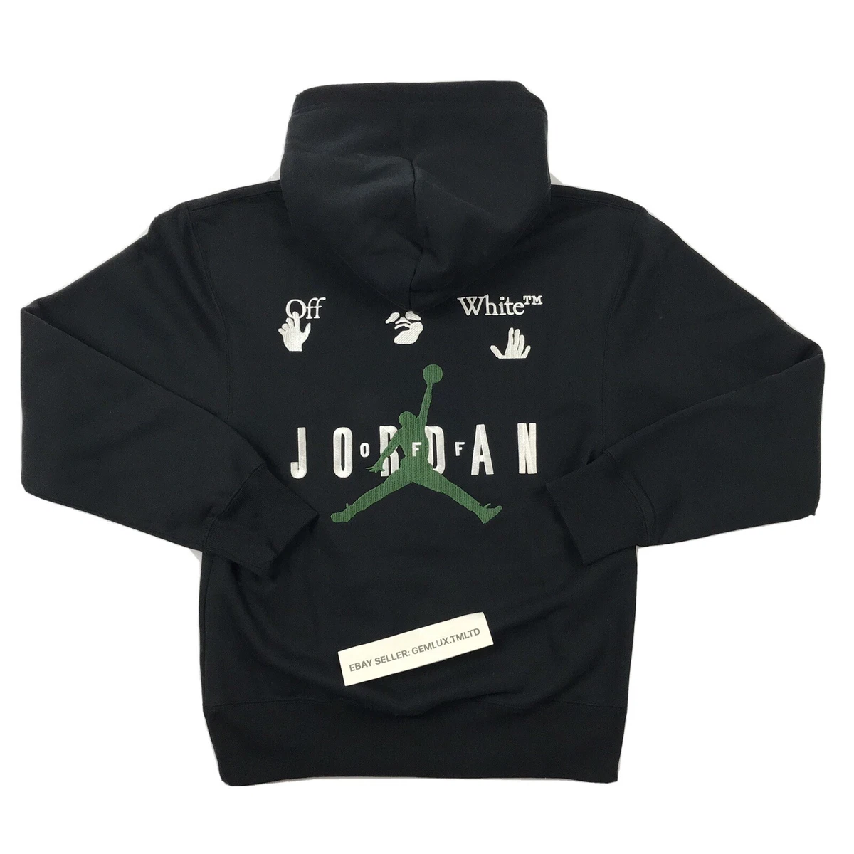 Hoodie jordan x off white 2025 sail