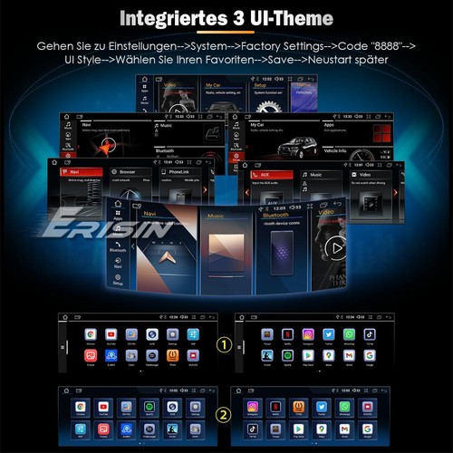 Radio Coche 8,8" Android 14 64GB Navegación BMW Serie 3 E90/91/92/93 Serie 5 E60 E61 Serie 6 E63 E64 - Imagen 9 de 24