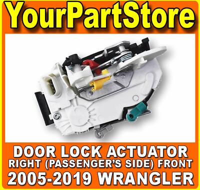 Door Lock Actuator for Jeep Wrangler 2005-2019 TJ 05-06 Wrangler JK Front Left Door Lock Actuator for Jeep Wrangler 2005-2019 TJ 05-06 Wrangler JK Front Left