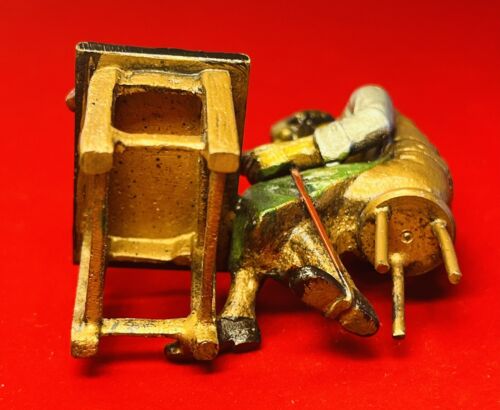 Antique Vienna Bronze Miniature Cobbler Figure - Picture 8 of 9