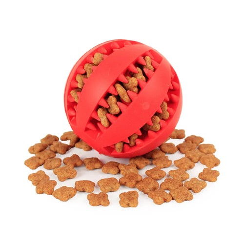 Puppy Toys Dog Toy Food Treat Interactive Puzzle Ball for Tooth Teething Pet AU - Picture 6 of 21