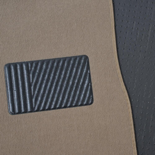 Standard Beige Carpet Car Floor Mats - Set of 4 Driver Passenger & Utility - Bild 8 von 9