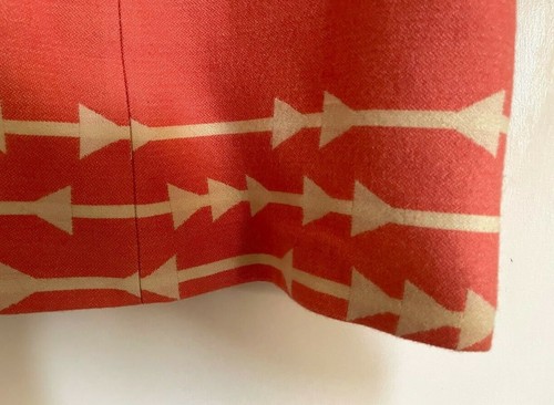 ¡Nuevo! Chaqueta XS Anthropologie Lauren Moffatt Salmón "Abrigo de vestir hacia el este" $280 - Imagen 12 de 12