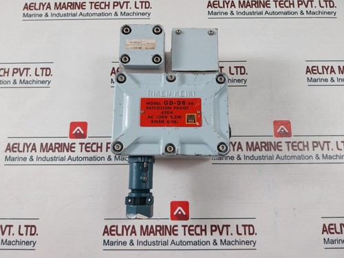 Riken Keiki GD-D8-56 Combustible Gas Detector 100V AC - Picture 7 of 14